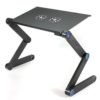 New Hot Portable Foldable Laptop Notebook Desk Stand Table for Bed Sofa with Cooling Fan and Mouse Pad 3