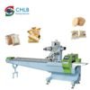 CHLB Automatic Originated Full Servo Flow Food Biscuit Packing Machine For Bread Bakery Biscuit 3