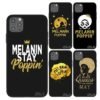 Fashion Melanin poppin TPU printing phone case girl for iPhone 6 7 8 X XR Xs Max11 11Pro 11Pro Max Case 3