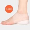 3angni height elevators invisible height increase silicone gel shoes insole 3