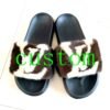 Custom Indoor Outdoor Spring Summer Women Slide Sandal Soft Mink Fur Slippers 3