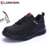 LARNMERN Steel Toe Safety Shoes For Men Anti-puncture Breathable Work Outdoor Lightweight Footwear 3