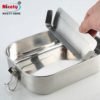 metal bento lunch box leakproof bento stainless steel lunch box leak proof with compartment stainless steel lunchbox bento 3