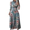 Wholesale New Fashion Maxi Prom Dress Women Bodycon Lady Elegant Plus Size Casual Dress 3