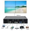 2X2 video wall controller 2X1 3X1 1X3 2x3 1x2 VGA HDMI splicing 4 TV Video display processor video wall controller 3