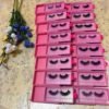 Alibaba top seller 3d/25mm mink eyelashes vendor own brand eyelashes wholesale eyelash packaging box custom 3