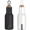 FAYREN Thermos Flask Vacuum Insulated Double layer Sports Water Bottle Flask with Wooden Lid 3