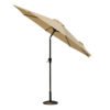 outdoor umbrella waterproof garden beach restaurant umbrella patio sun parasol iron umbrella with push button tilt and crank 3