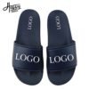 OEM Custom Black Slides Footwear Sandal PVC,Custom Logo Slippers Men Plain Blank Slide Sandal,Slippers Custom Logo Slide Sandal 3