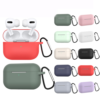 shockproof for airpod pro case silicone liquid earbuds bluetooth for apple airpod pro case rubber soft for new airpod pro case 3