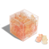 2*2*2''Home Storage Clear Wedding Party Favor Square Cube Home Storage Plastic Gift Packaging Acrylic Candy Box With lid 3