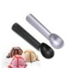 Manufacturers cheap metal aluminum alloy heavy black silver ball heated spoon warming hot scoop stick for ice cream 3