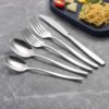 Wholesale Bulk Stainless Steel flatware silverware cutlery for wedding hotel restaurant 3