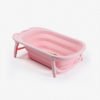 2019 Colorful PP+TPR Plastic Newborn Baby Bath Tub New Style Foldable High Quality Baby Bathtub for Gifts 3