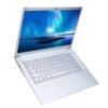 15.6 Inch Laptop Computer Intel Celeron J3455 Notebook 8G RAM 128G/256G/512G ROM Win10 HDMI Bluetooth Silver_8+128G 3