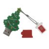 FoxSank Fashion Christmas Tree 4GB/8GB/16GB/32GB/64GB/128GB USB Flash Drive USB 2.0 Waterproof U DISK Green 16GB 3