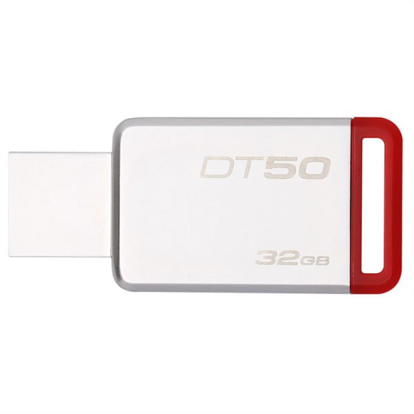 Kingston DT50 U Disk USB 3.0 Flash Drive - 32GB, Silver 2