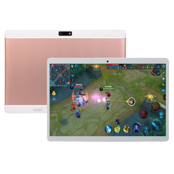 10.1 Inch HD Game Tablet Computer PC Android 8.0 6+64GB Dual Camera Tablet Pink EU plug 2