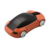 Mini Car Shape 2.4G Wireless Mouse Receiver with USB Interface for Notebooks Desktop Computers Orange 3