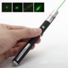 532nm 5mw Lightweight Aluminum Material Green Light Single Pointer Laser Pen Green light black_Open a single point 3