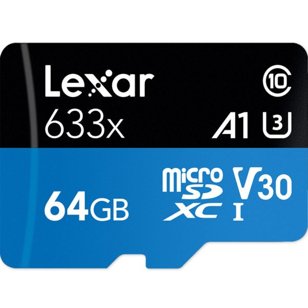Lexar Micro SD Memory Card 64GB TF Card High Speed Up to Max 95M/s Class10 633x Micro SD TF Card Flash Card 2