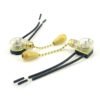 4Pcs Universal Home Ceiling Fan Lamp Wall Light Replacement Elegant Beads Pull Chain Cord Switch 250V/125V 3