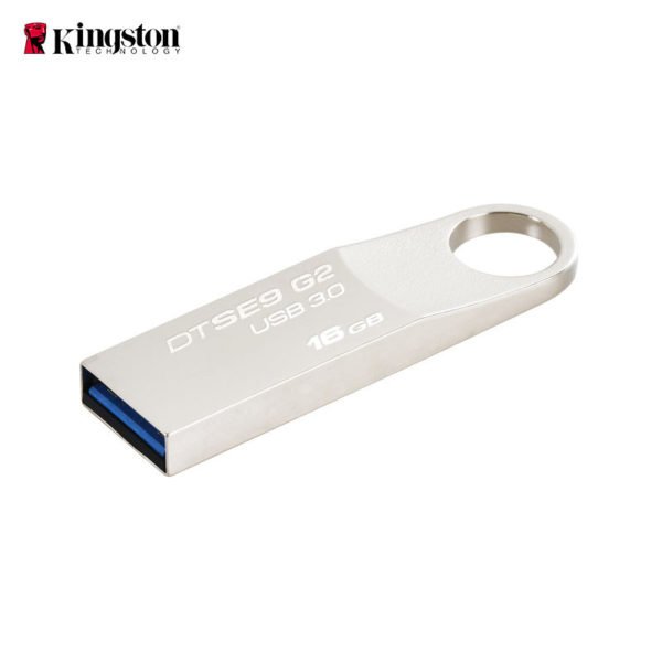 Kingston SE9 G2 DataTraveler USB 3.0 Flash Drive 100MB/s Read - Silver, 16GB 2