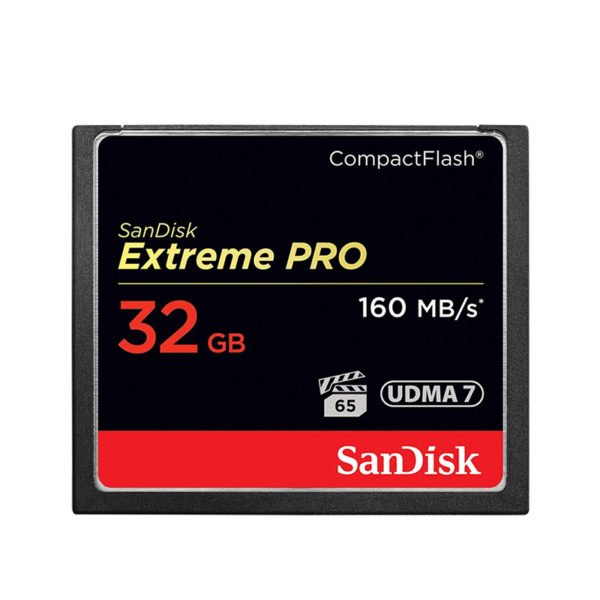 Sandisk CFXPS Memory Card Extreme Pro Compact Flash 32GB Speed Up to 160MB/S UDMA 7 Professional 4K 3D Full HD CF Cards 2
