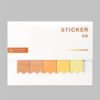 Novelty Gradient Sticky Notes Planner DIY Stickers Page Index Office School Supplies USQ3 3