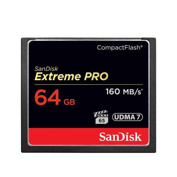 Sandisk CFXPS Memory Card Extreme Pro Compact Flash 64GB Speed Up to 160MB/S UDMA 7 Professional 4K 3D Full HD CF Cards 2