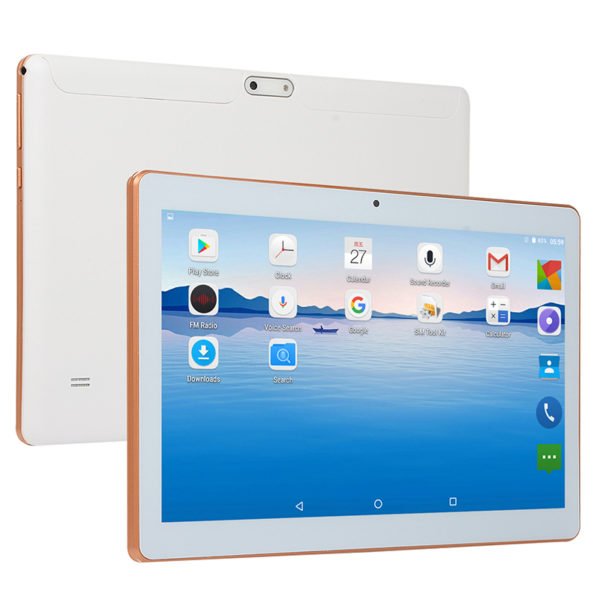 10.1" IPS Display Screen Plastic 3G Android 5.1 Tablet Phone European Plug White 2G+32G 2