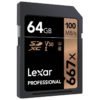 Lexar SD 667X Flash Card for Full HD Camera black gold_64G 3