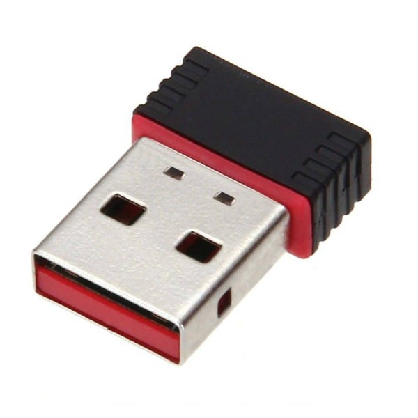 Mini USB WiFi Dongle 802.11 B/G/N Wireless Network Adapter for Laptop PC UK As shown 2