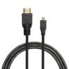 Micro USB to HDMI 1080p Cable TV AV Adapter 6FT 1.8m Mobile Phones Tablets HDTV 3