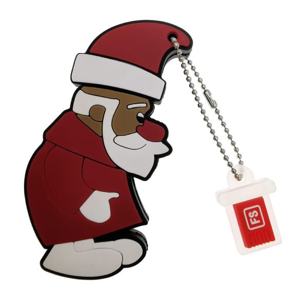 FoxSank Santa Claus Design 4GB USB Flash Drive USB 2.0 Waterproof U DISK 2