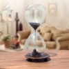 Magnetic Iron Base Hourglass Desktop Decoration Birthday Present Gift 3