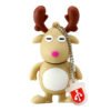 Stylish Christmas Deer Design USB Flash Drive U Disk USB 2.0 Brown 8G 3