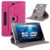 7/8/9/10 Inch Universal 360 Degree Rotating Four Hook Leather Tablet Protection Case Rose red_9 inch 3