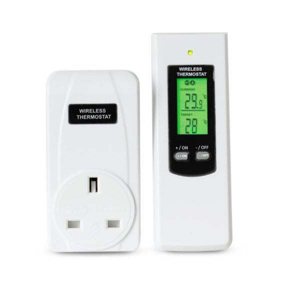 TS-808 Automatic Wireless Thermostat with LCD Remote Control TS-808-UK 2