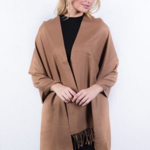 Camel Premium Thick Pashmina