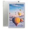 4.1 Bluetooth 10.1 inch IPS Display Screen Apple 3G Tablet Phone EU Plug Silver_European regulations 1G+16G 3