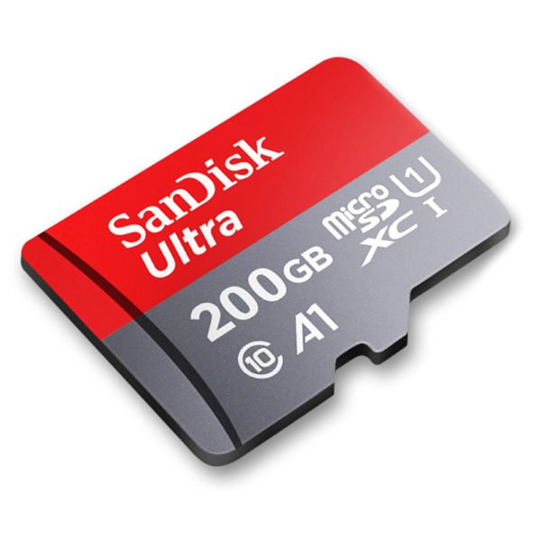SanDisk 200G Micro SDHC Memory Card with Card Sleeve 2