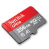 SanDisk 256G Micro SDHC Memory Card with Card Sleeve 3