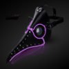 Halloween Plague Beak Doctor Mask for Prom Festival Party Supplies purple 3