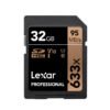 Lexar 633X SD Memory Card Storage Card 32GB Black 3
