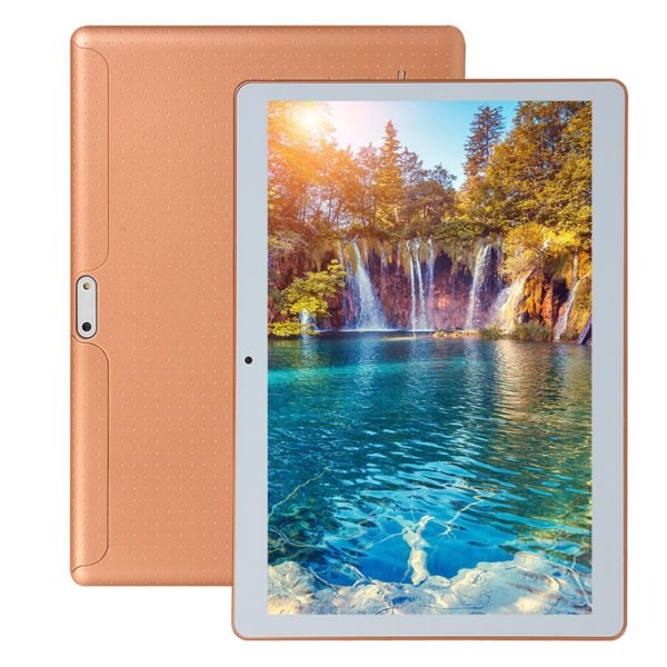 10.1" IPS Display Screen Plastic 3G Android 5.1 Tablet Phone European Plug Gold 1G+16G 2