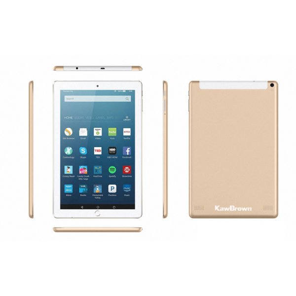 Kawbrown 10 Inch Android LTE Tablet PC 1RAM 16GB Gold 2