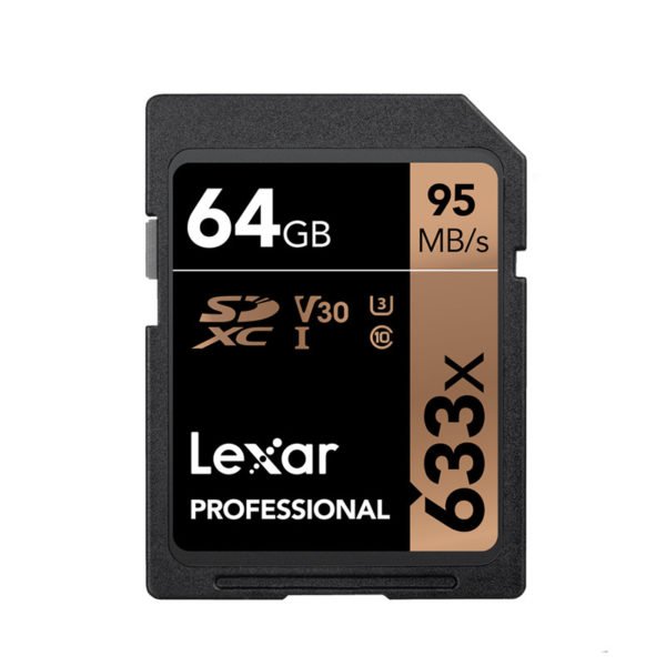 Lexar 633X SD Memory Card Storage Card 64GB Black 2