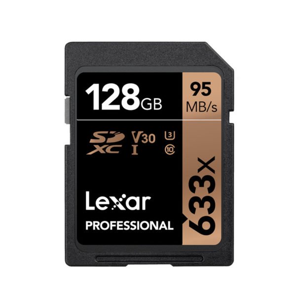 Lexar 633X SD Memory Card Storage Card 128GB Black 2