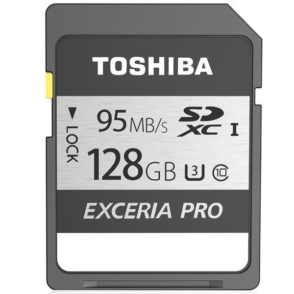 Toshiba Exceria Pro SD card N401 Memory Card UHS-I U3 128GB Class10 4K UltraHD Flash Memory Card SDHC 2